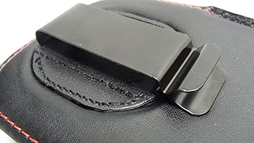 [Australia - AusPower] - System Wear Premium Holster Style Carrying Case with Extremely Durable Metal Belt Clip for Zebra TC5X, TC7X, Honeywell CN51, CN75, CT50, CT60 or Similar Mobile Computer 