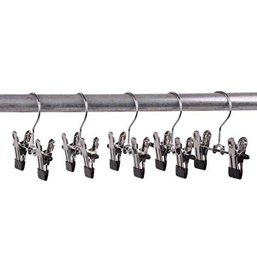 [Australia - AusPower] - SUNTRADE Double Adjustable Clips Boots Hangers,Space Saving Boots Socks Bags Hanging Clips Boot Holder Boot Organizer,Set of 6 