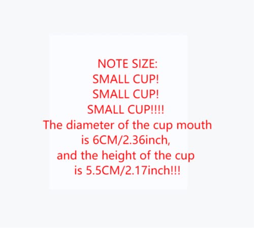 [Australia - AusPower] - Stainless Steel Coffee Cup with Handle 6 Pcs Camping Cup 4oz Stainless Steel Espresso Cups 2.362.17Inch Metal Shot Glasses Tea Mug Cup Tea Party Great for Outdoor Events Picnics Party 