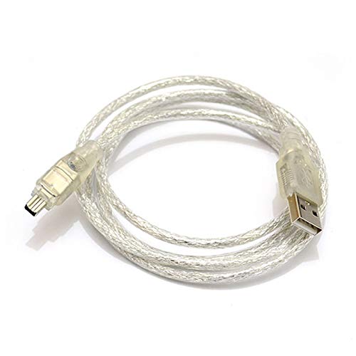 [Australia - AusPower] - chenyang CY USB Male to Firewire IEEE 1394 4Pin Male iLink Adapter Cord Cable for DCR-TRV75E DV 1m USB Firewire Cable 