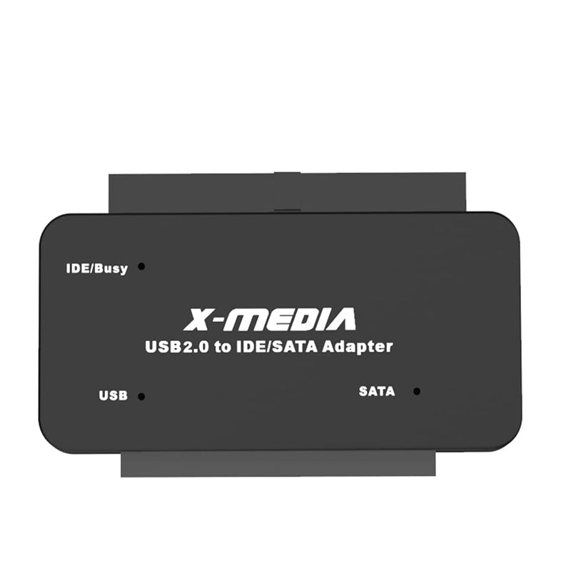 [Australia - AusPower] - X-MEDIA XM-UB2235S USB 2.0 to IDE SATA Adapter Converter, External Hard Disk Reader/Adapter - Support 2.5/3.5-Inch HDD/SSD Hard Disk Drive 