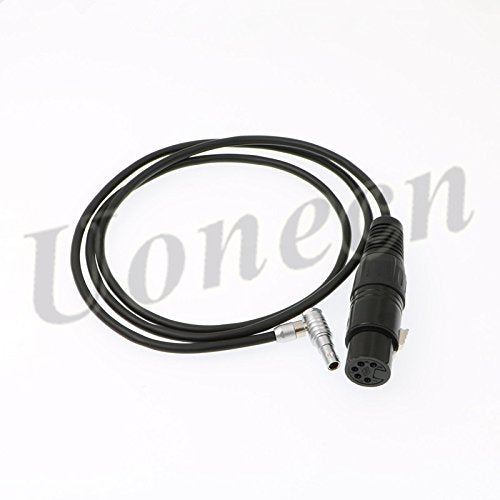 [Australia - AusPower] - Uonecn ARRI Alexa Mini Camera Audio Cable XLR 5 pins Female to Right Angle 5 pin Male Plugs Alexa Reach Mini Audio Cable 