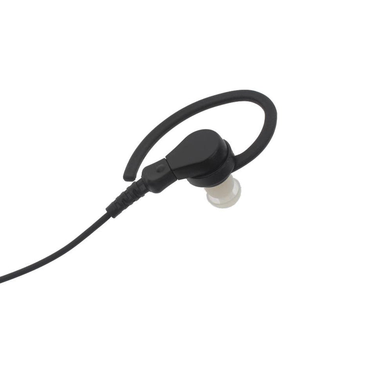 [Australia - AusPower] - RUKEY 2 Pin Adjustable Volume PTT Winding Bonnet Ear-Hook Earpiece Headset for Walkie Talkie Motorola Radio SU220 MU11 GP68 SP21 CT250 AP50 BPR40 CP110 