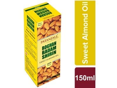 [Australia - AusPower] - Patanjali 150ml Roghan Badam Shirin Sweet Almond Oil 