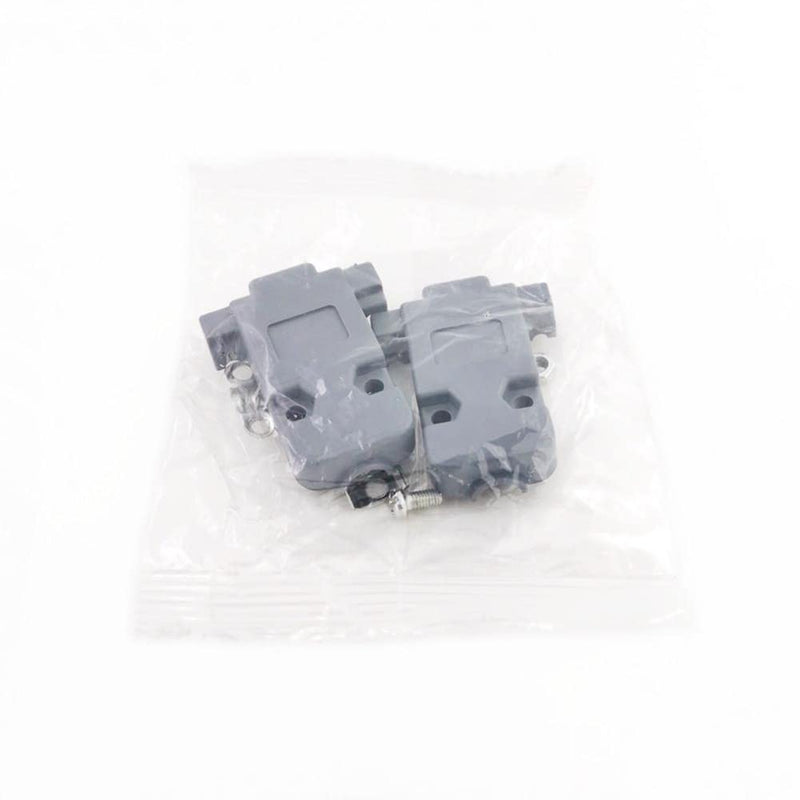 [Australia - AusPower] - Jienk 10PCS VGA Male DB15 3 Row Solder Cup Connectors Kit, Solder Type D-SUB HD15 Port15 Pin D Sub Couplers with Plastic Hoods, Strain Relief Grommet and Screws 