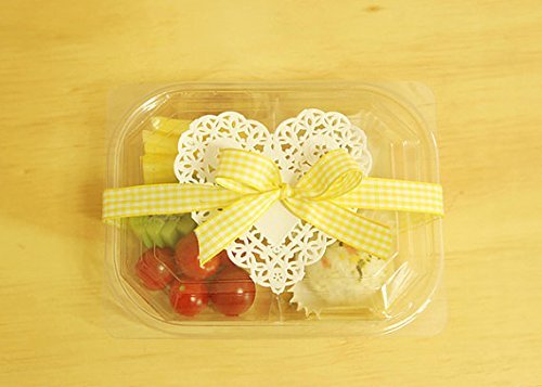 [Australia - AusPower] - CCINEE 4 Inch Valentine Heart Doilies Lace Paper for Wedding Decoration Valentine's Day Party Decor Pack of 200 