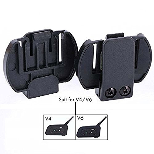 [Australia - AusPower] - QSPORTPEAK Clips Accessory for New V6/V4 Motorcycle Helmet Bluetooth Interphone Motorbike Intercom Bracket Clip Mount for Helmet Headset 
