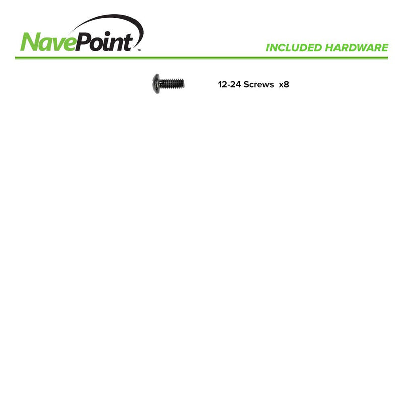[Australia - AusPower] - NavePoint 2U Vertical Rack Rail Pair DIY Kit with Hardware, Black 