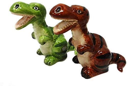 [Australia - AusPower] - Salt & Pepper Shakers - Dinosaur Magnetic Salt And Pepper Shakers 