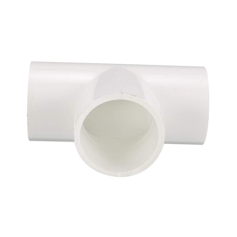 [Australia - AusPower] - uxcell 40mm Slip Tee PVC Pipe Fitting T Shaped Coupling Connector 