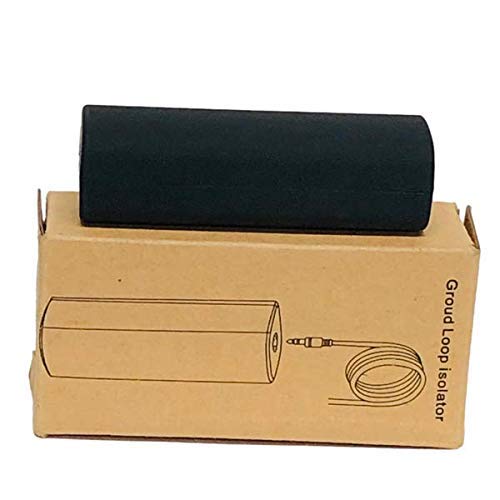 [Australia - AusPower] - Bass Rockers Ground Loop Noise Isolator Filter for Car Audio Home Stereo RV System with 3.5mm AUX Audio Cable-Fully Eliminate Buzzing Noise 