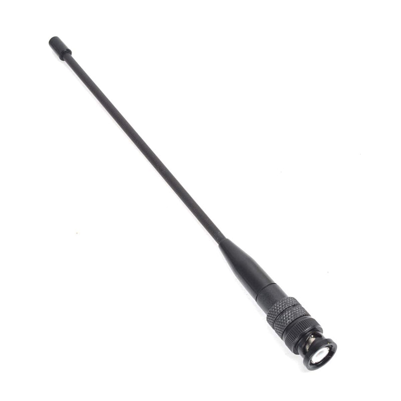 [Australia - AusPower] - HYS Dual Band Telescopic/Rod Soft Antenna VHF/UHF BNC (8inch)-(14inch) 2M/70CM Antenna for Vertex HR146, HX300, HX320, HX400 Walkie Talkie 