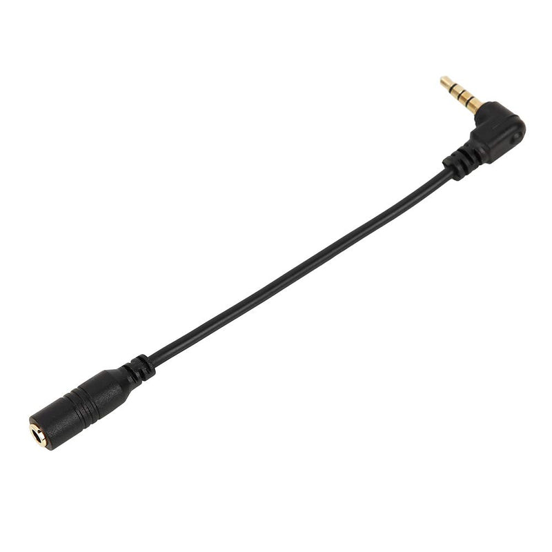 [Australia - AusPower] - DAUERHAFT TRS to TRRS Converter Cable,3.5mm Headphone Connector Line,3.5mm Earphone Headphone Adapter TRS to TRRS Converter Line,for Mobile Phones/Tablets/DSLR Cameras 