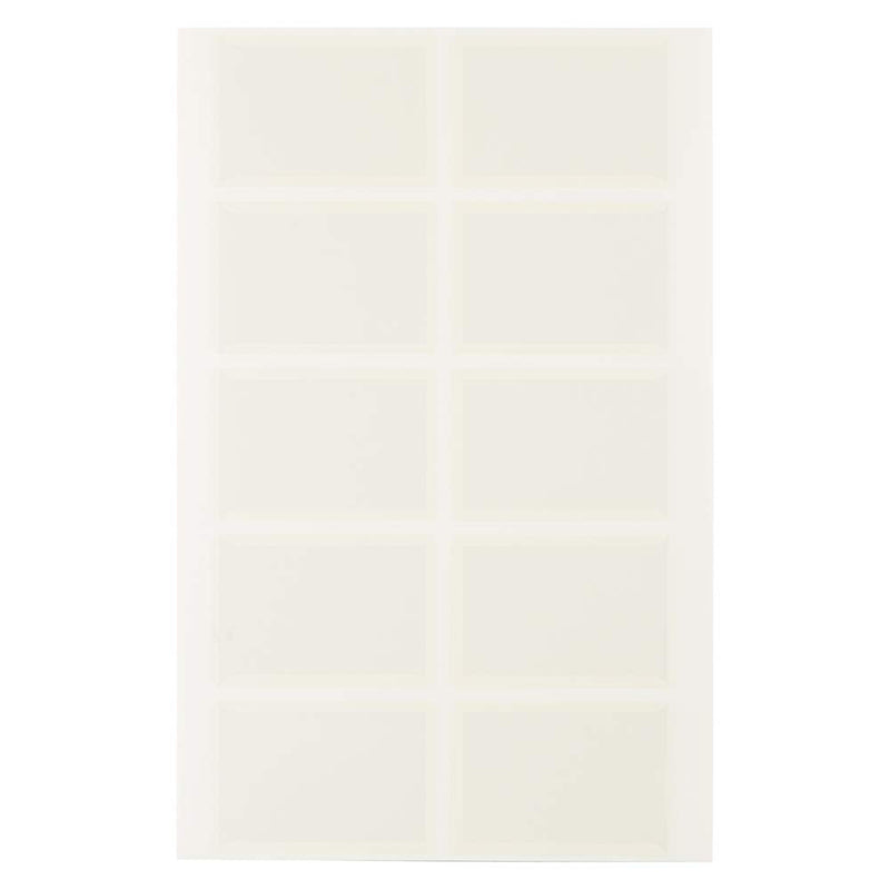 [Australia - AusPower] - JAM PAPER Self-Adhesive Business Card Holders - 2 x 3 1/2 - Clear - 30 Label Pockets/Pack Pack of 30 
