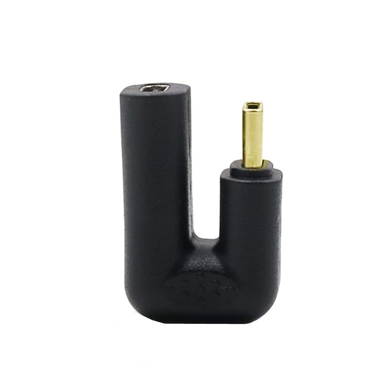 [Australia - AusPower] - USB C U Shape Adapter, Qaoquda 180 Degree Angled USB 3.1 Type C (USB-C) Male to Female U Shape Adapter 4K60hz Resolution 10Gbps for Laptop, Tablet & Mobile Phone 