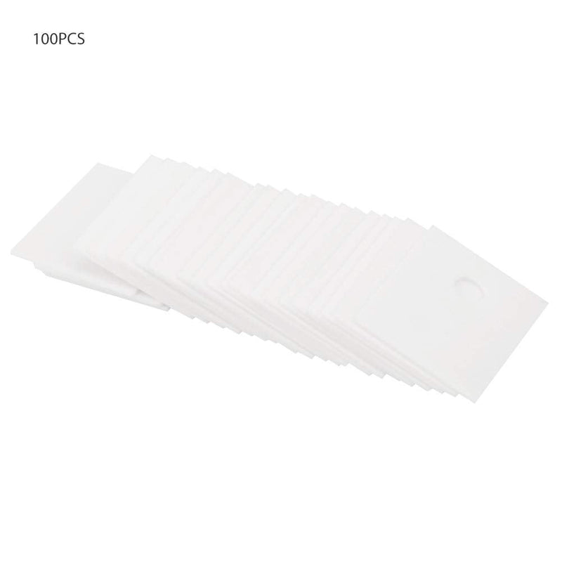 [Australia - AusPower] - Cessdry Alumina Ceramic Insulator Pads, 100PCS TO-247 Alumina Ceramic Sheet Cooling Pad Insulating Sheet MOS Transistor IGBT Cooling Pad 17 x 22 x 1mm 