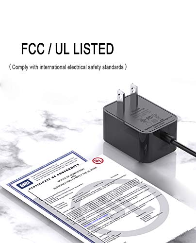 [Australia - AusPower] - UL Listed Wall Charger for Franklin Wireless T9 Mobile Hotspot, R910 Mobile Hotspot, R850 4G LTE Mobile Hotspot Charger Direct Power Adapter Cable Cord 