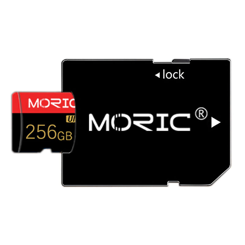 [Australia - AusPower] - 256GB Micro SD Card High Speed C10 with SD Adapter Memory Card for Smartphones and Other Compatible Devices 