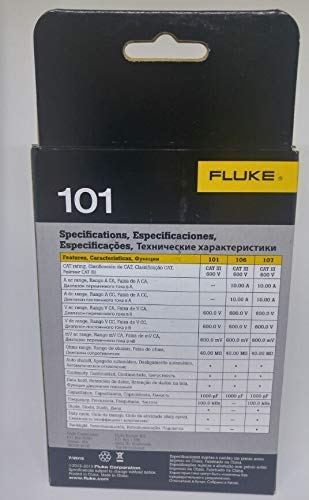 [Australia - AusPower] - Fluke 101 Basic Digital Multimeter Pocket Portable Meter Equipment Industrial (Original Version) 