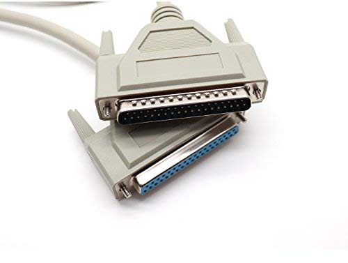 [Australia - AusPower] - Dahszhi 1.5M/5Ft DB37 37Pin Male to Female Serial Port Extend DATA Cable Cord Printer 