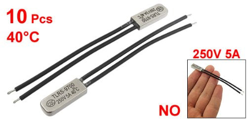 [Australia - AusPower] - uxcell a12080600ux0947 Bimetal Temperature Control Switch Thermostat (Pack of 10) 
