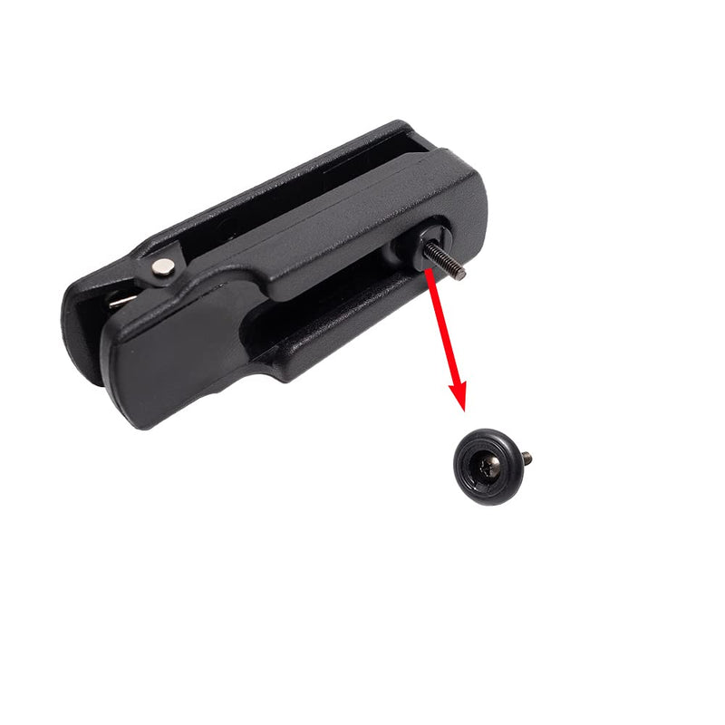 [Australia - AusPower] - Caroo Belt Clip for Baofeng Waterproof Two Way Radio Walkie Talkie for Baofeng BF-A58 UV-9R Plus GT-3WP UV-XR UV-5S BF-9700 Series Radio Accessories,3PCS 