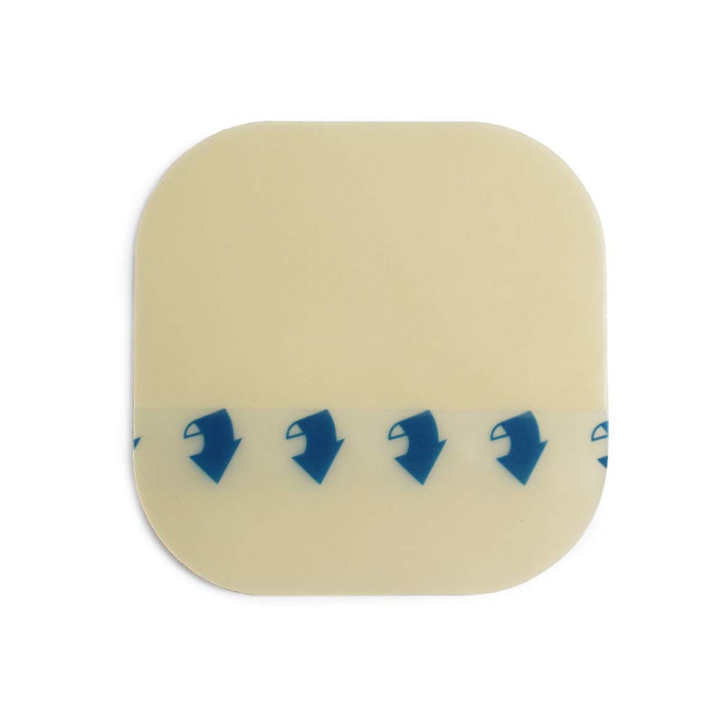 [Australia - AusPower] - Med PRIDE Hydrocolloid Wound Dressing Pads| 10-Pack, 4inch by 4inch Sterile Adhesive Patches| Individually Packed, Highly Absorbent, Water-Resistant & Comfortable| Stays On for Multiple Days 4'' x 4'' X-Thin 