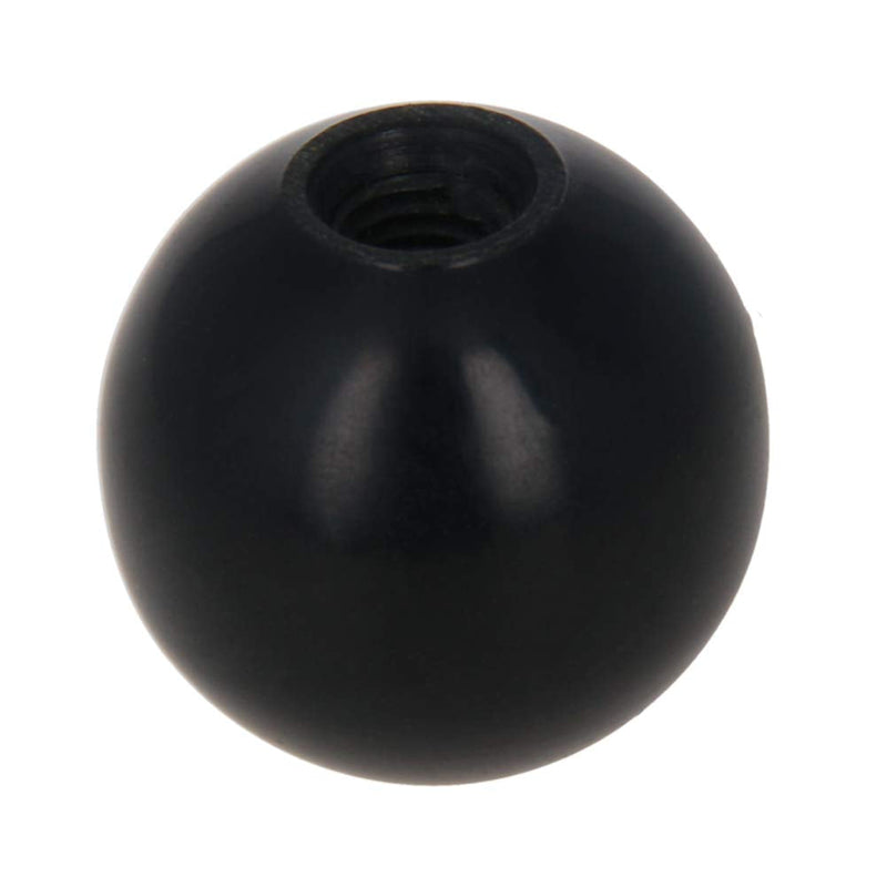 [Australia - AusPower] - Othmro 30Pcs Threaded Ball Knobs, 0.79Inch Dia 0.2Inch Thread M5 Female Thread Black Bakelite Handle Thermoset Ball Knob for Lawn Mowers Exercise Equipment Machinery Valves Spigots (AM5x20) Black 30pcs 