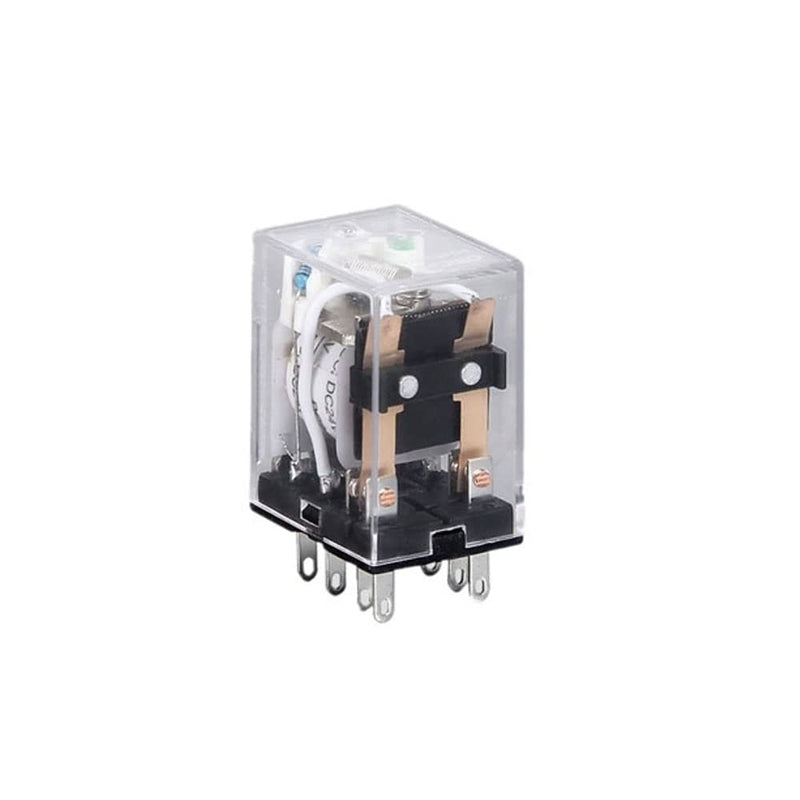 [Australia - AusPower] - ATO DC 24V Coil 11-Pin Electromagnetic Power Relay 3PDT 3NO 3NC MY3NJ HH53P with Plug-in Terminal Socket Base 