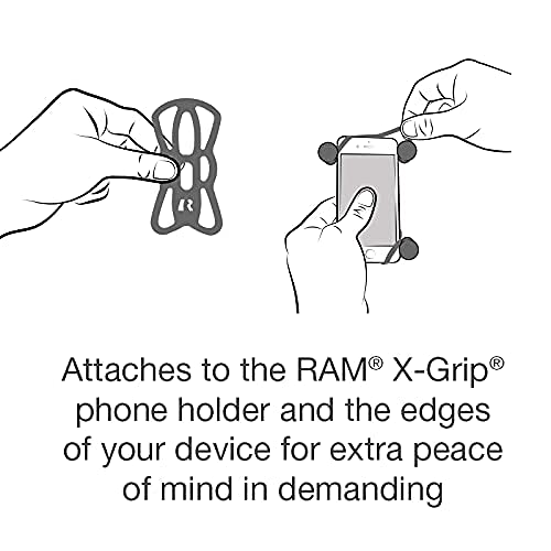[Australia - AusPower] - RAM Mounts X-Grip Universal Phone Holder with Ball RAM-HOL-UN7BU with B Size 1" Ball Small Phones 