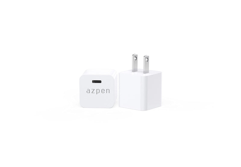 [Australia - AusPower] - PD 20 Watt USB Type c Wall Power Adapter and Fast Magnetic Wireless Charger by Azpen Quick Charger for iPhone 12 Models and All Other Qi Wireless Enabled Devices 