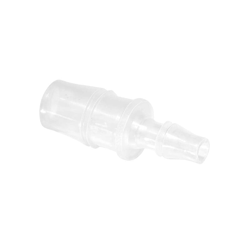 [Australia - AusPower] - Quickun Plastic Hose Barb Reducer Fitting 1/2" to 1/4" Barbed Reducing Union Adapter Splicer Mender Joint Fitting ( Pack of 5 ) 1/2-1/4 