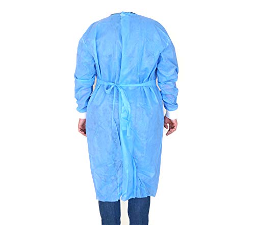 [Australia - AusPower] - WON Non-Surgical Isolation Gown, Blue, One Size fits All, 1 Count 