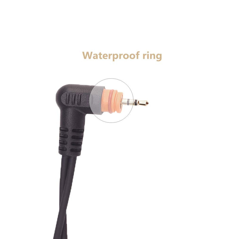 [Australia - AusPower] - SL300 Single Wire Headset C-Style Swivel Ear-Hook Earpiece Compatible with Motorola 2 Way Radio SL4000 SL7550 SL8550e SL1K SL1M - JEUYOEDE 