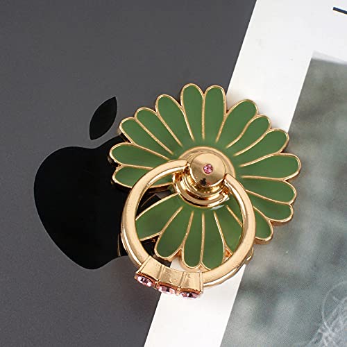 [Australia - AusPower] - Multi Style Cute Pattern Metal Cell Phone Ring Grip Finger Ring Stand Kickstand Compatible Various Smartphones Or Phone Cases (Army Green) Army Green 