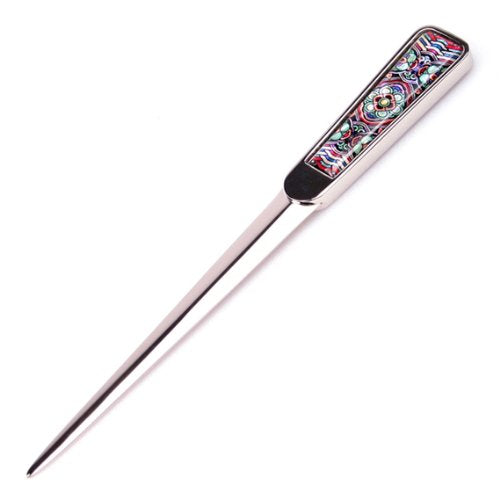 [Australia - AusPower] - Mother of Pearl Mini Art Design Metal Steel Knife Office Sword Blade Hand Envelope Gift Letter Opener with Dancheong 