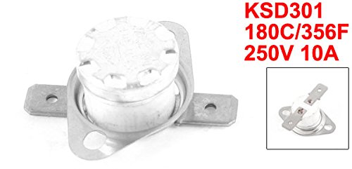 [Australia - AusPower] - uxcell a13100700ux0332 KSD301 Normal Close Temperature Controlled Switch, 180 Degree C 