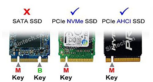 [Australia - AusPower] - Sintech NGFF M.2 nVME SSD Adapter Card for Upgrade MacBook Air(2013-2016 Year) and MacBook PRO(Late 2013-2015 Year) (Black) 