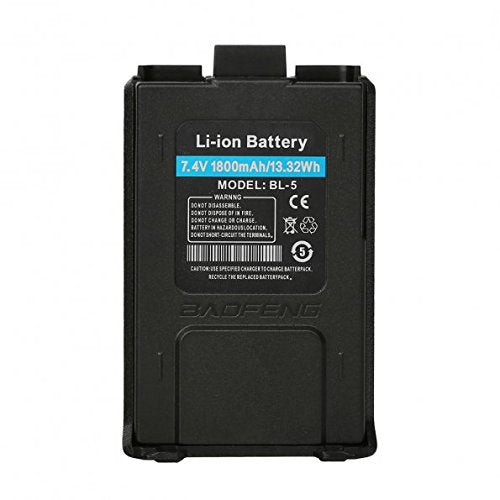 [Australia - AusPower] - Original BaoFeng UV-5R Two-way Radio Battery Standard Packaging 