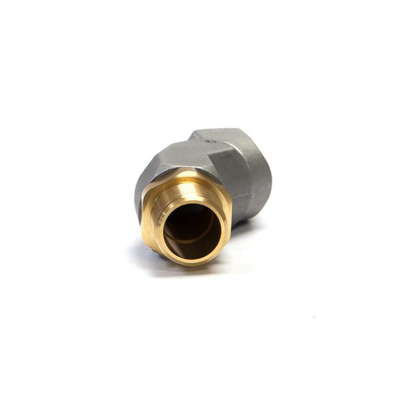 [Australia - AusPower] - 3/4 Inch Fuel Hose Swivel 360 Rotating Connector for Fuel Nozzle Multi Plane Fuel Plane Swivel 