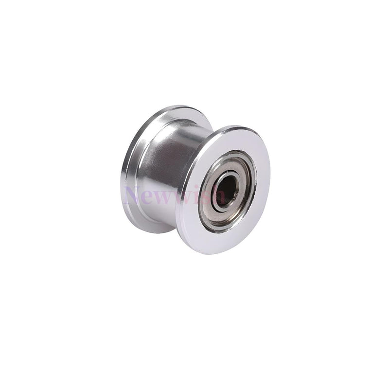 [Australia - AusPower] - Newwish GT2 Idler Pulley 16 Toothless Bore 3mm Width 6mm 16T GT2 Idler 3mm Bore for 3D Printer 6mm Width GT2 Timing Belt.(10pcs) GT2 Idler 6mm Width 