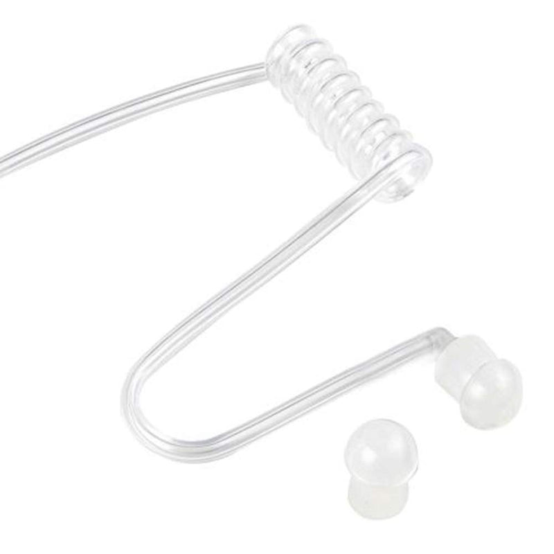 [Australia - AusPower] - Headset for Motorola Walkie Talkies with Mic 2 Pin Acoustic Tube Earpieces and PPT for CP200 GP2000 CLS1410 CLS1450 CLS1100 (2Packs) 