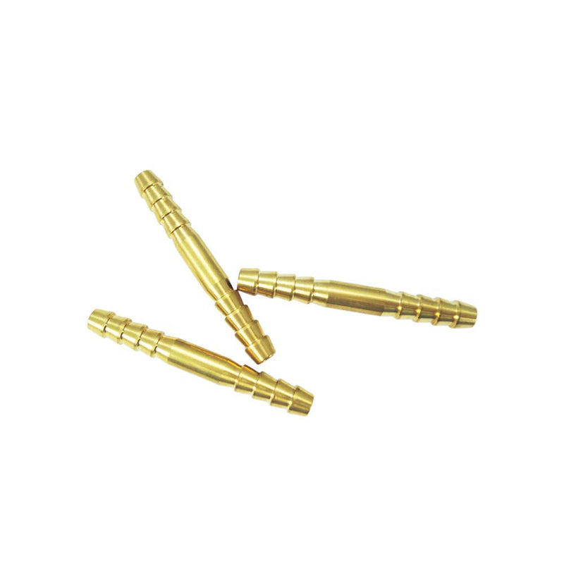 [Australia - AusPower] - NIGO Industrial Co. Brass Hose Fitting, Union (3/16" x 3/16" Barb, 3) 3/16" x 3/16" Barb 