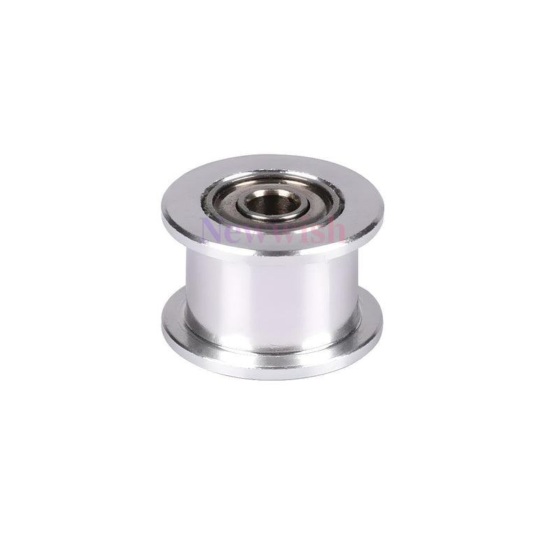 [Australia - AusPower] - Newwish GT2 Idler Pulley 16 Toothless Bore 3mm Width 6mm 16T GT2 Idler 3mm Bore for 3D Printer 6mm Width GT2 Timing Belt.(10pcs) GT2 Idler 6mm Width 