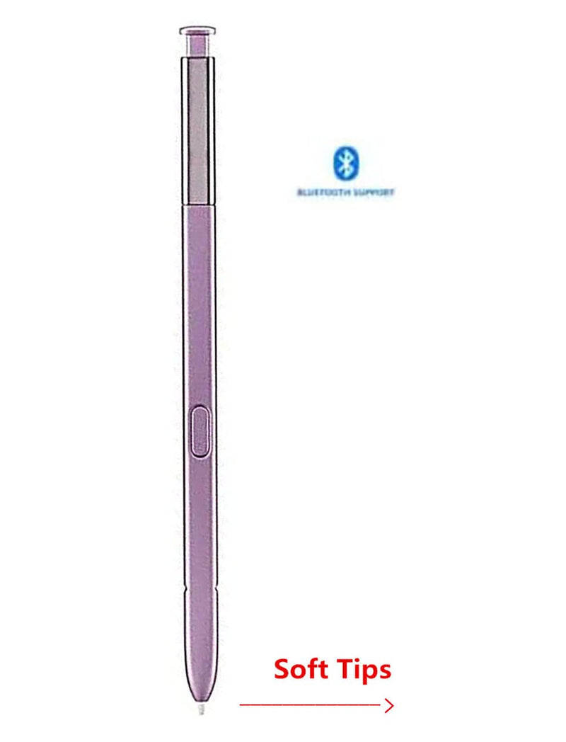 [Australia - AusPower] - Galaxy Note 9 Stylus Replacement for Samsung Galaxy Note 9 SM-N960 Pen Note 9 Pen Note9 Stylus Pen(with Bluetooth) + USB to Type-C Adapter + Tips/Nibs Replacement+Eject Pin (Purple) Purple 