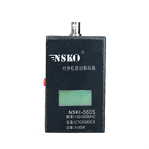 [Australia - AusPower] - NSKI Mini Radio Frequency Meter with CTCSS/DCS Decoder or Handheld Portable Frequency Counter NSKI-560S Text Walkie Talkie 