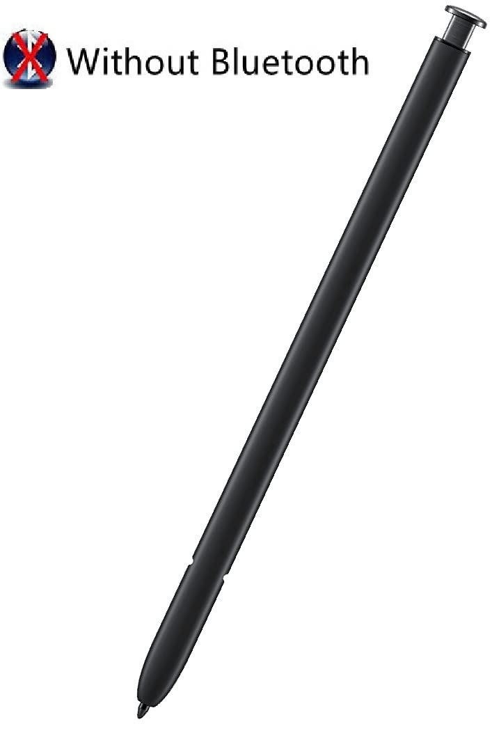 [Australia - AusPower] - Galaxy S22 Ultra S Pen Replacement for Samsung Galaxy S22 Ultra 5G SM-S908U All Versions Touch Screen Pen Stylus Pen (Without Bluetooth) +Tips (Black) Black 