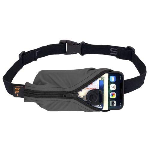 [Australia - AusPower] - Large Pocket SPIbelt Anthracite with Black Zipper 