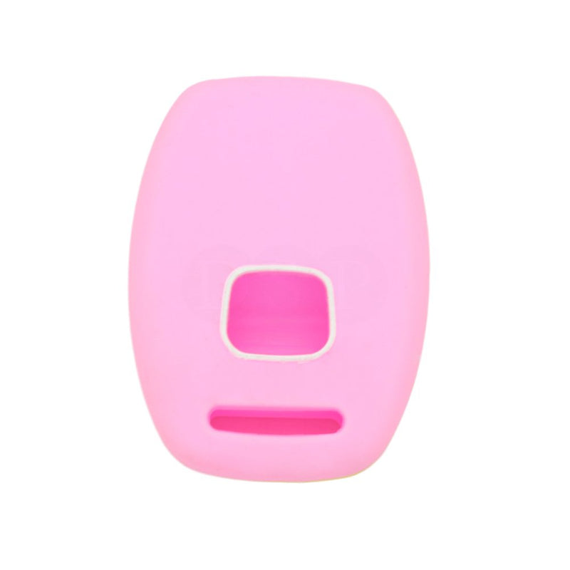 [Australia - AusPower] - SEGADEN Silicone Cover Protector Case Holder Skin Jacket Compatible with HONDA 3+1 Button Remote Key Fob CV2206 Pink 