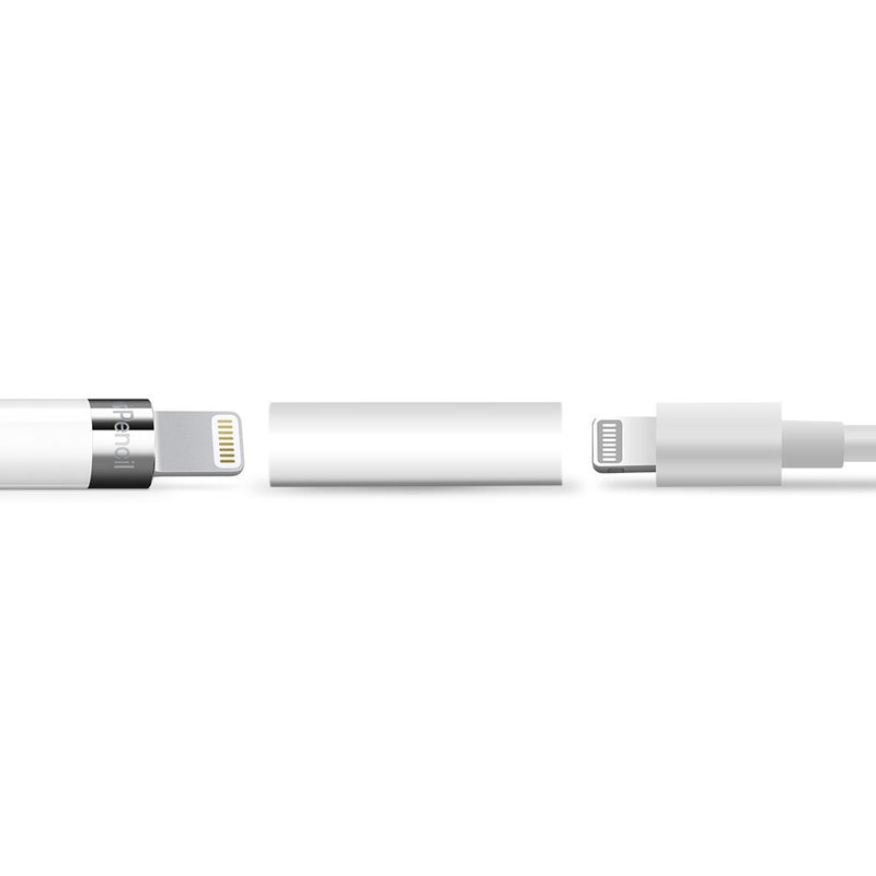 [Australia - AusPower] - Jiunai 2 Pack Adapter Compatible with Apple Pencil Adapter Female to Female Charging Adapters Lightning Cable Adapter for iPad Pro Apple Pencil 